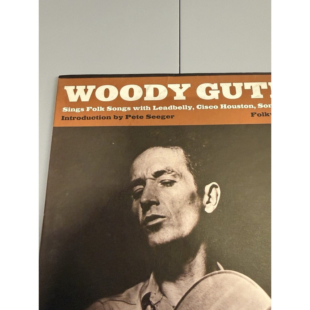 1962 VG 12" LP: WOODY GUTHRIE SINGS FOLK SONGS, FOLKWAY FA 2483 Leadbelly, Terry - Picture 2 of 16